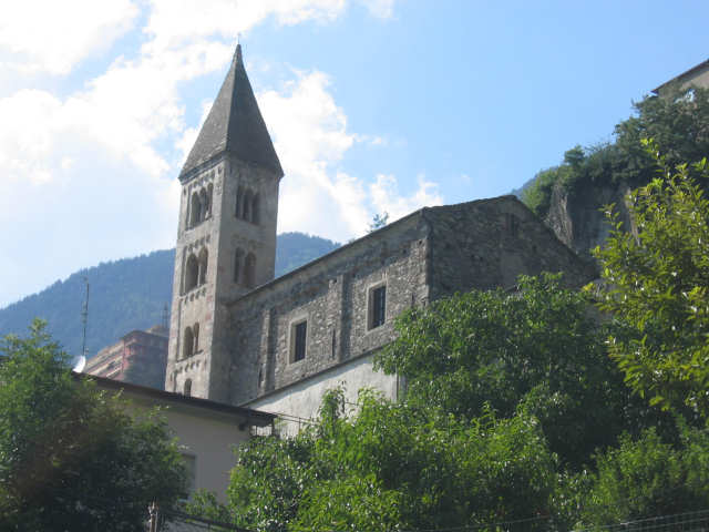 La chiesa di Santa Marta a Sòndalo